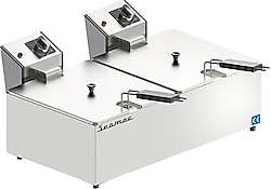 Seamac FRE16 8+8 Elektrikli Endüstriyel Fritöz