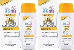 Sebamed Sun Care Çok Yönlü Koruyucu 150 ml 2 Adet 50 Faktör Bebek Güneş Losyonu