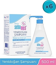 Sebamed Yenidoğan Şampuanı 500 ml 6 Adet