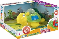 Sebat Oyuncak Sesli ve Işıklı Çarp-Dön Sevimli Tospik Kaplumbağa