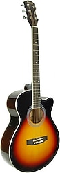 Segovia SGA40SB Cutaway Akustik Gitar