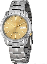 Seiko 5 SNKL81 Gümüş-Altın Erkek Kol Saati