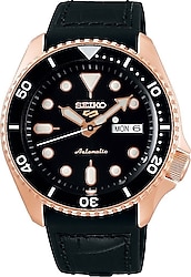 Seiko 5 Sports SKX SRPD Deri Kordon Erkek Kol Saati