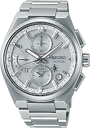 Seiko Astron Chronograph SSH159 Gümüş Erkek Kol Saati