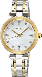 Seiko Diamond SRZ532 Gümüş-Altın Kadın Kol Saati