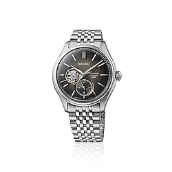Seiko Presage Classic Semi-Skeleton Sumi-iro SPB471 Siyah Erkek Kol Saati