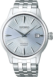 Seiko Presage Cocktail Time SRPE19 Çelik Kordon Açık Mavi Erkek Kol Saati