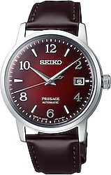 Seiko Presage Cocktail Time SRPE41 Deri Kordon Kırmızı Erkek Kol Saati