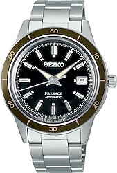 Seiko Presage Style60's SRPG07 Çelik Kordon Siyah Erkek Kol Saati