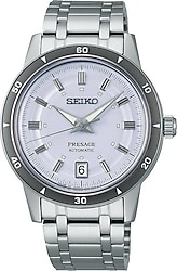 Seiko Presage Style60's SRPL73 Çelik Kordon Lila Erkek Kol Saati