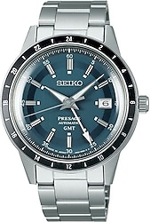 Seiko Presage Style60's GMT SSK009 Çelik Kordon Erkek Kol Saati