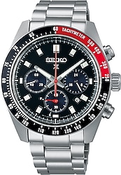 Seiko Prospex Speedtimer SSC915 Çelik Kordon Siyah-Kırmızı Erkek Kol Saati