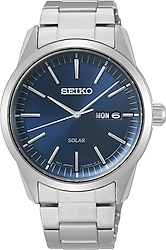 Seiko SNE525 Çelik Kordon Mavi Erkek Kol Saati