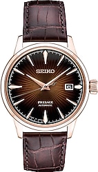 Seiko Presage Cocktail Time SRPB46 Deri Kordon Bordo Erkek Kol Saati