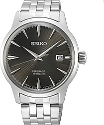 Seiko Presage Cocktail Time SRPE17 Çelik Kordon Siyah Erkek Kol Saati