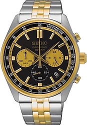 Seiko SSB430 Altın-Siyah Erkek Kol Saati