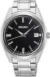 Seiko Essentials SUR311 Gümüş-Siyah Erkek Kol Saati