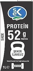 Sek Laktozsuz Proteinli Süt 1 lt