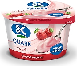 Sek Quark Çilek 140 gr