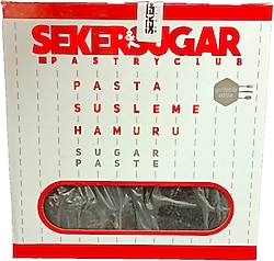 Şeker & Sugar Siyah 1 kg Şeker Hamuru