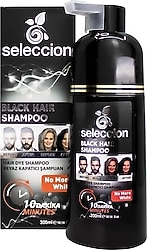 Seleccion Siyah 300 ml Beyaz Kapatıcı Şampuan