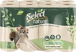 Select Nature 2 Katlı 24'lü Tuvalet Kağıdı