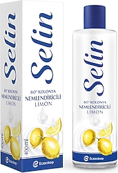Selin Nemlendiricili Limon Kolonyası Pet Şişe 400 ml