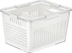 Selka Home Lavin Açık Gri 7 lt Saklama Kabı
