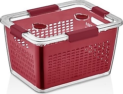 Selka Home Lavin Bordo 7 lt Saklama Kabı