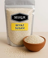 Selkur Beyaz Susam 100 gr