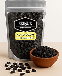 Selkur Çekirdekli Kuru Üzüm 1 kg