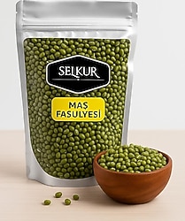 Selkur Maş Fasülyesi 1kg