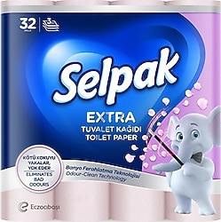 Selpak Extra Banyo Ferahlatma 32'li Tuvalet Kağıdı