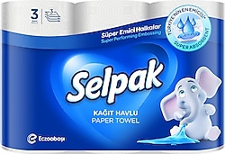 Selpak 3'lü Kağıt Havlu