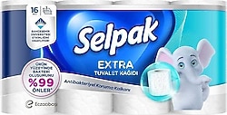 Selpak Extra Antibakteriyel 16'lı Tuvalet Kağıdı
