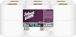 Selpak Professional Extra Jumbo 150 mt 12'li Tuvalet Kağıdı