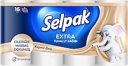 Selpak Extra Kaşmir Özlü 16'lı Tuvalet Kağıdı