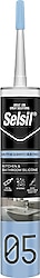 Selsil 05 280 ml Şeffaf Mutfak ve Banyo Silikonu