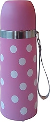 Sema Baby Puantiyeli Pembe Termos 350 ml