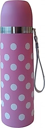 Sema Baby Puantiyeli Pembe Termos 500 ml