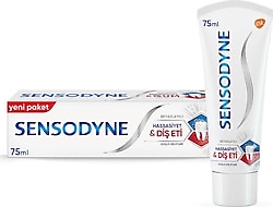 Sensodyne Hassasiyet ve Diş Eti Beyazlatıcı 75 ml Florürlü Diş Macunu