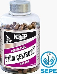 Sepe Natural Üzüm Çekirdeği 200 Kapsül 930 mg
