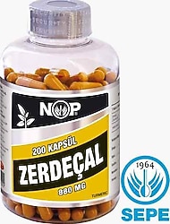 Sepe Natural Zerdeçal 200 Kapsül 880 mg