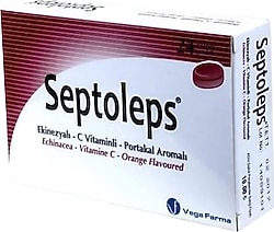 Septoleps Ekinezya C Vitamini ve Portakallı 24'lü Pastil