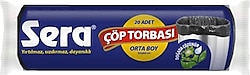 Sera Orta Boy Çöp Poşeti 20'li