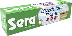 Sera Orta Boy Buzdolabı Poşeti 20'li