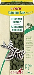 Sera Spirulina Tabs Nature 24 Tablet Balık Yemi