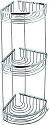 Serel 140109023 Üçlü 180 X 180 mm Otel Banyo Rafı