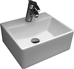 Serel 2041TXS110H Tezgah Üstü 35 X 40 cm Dikdörtgen Lavabo