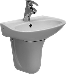 Serel 5448STS110H 35 X 45 cm Yarım Ayaklı Lavabo